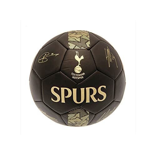 Tottenham Hotspur FC Phantom Signature Soccer Ball (1) (Black/Gold) - Tottenham