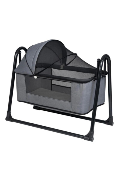Touch Linen Mesh Wipeable Portable Rocker A - MIMMA BABY