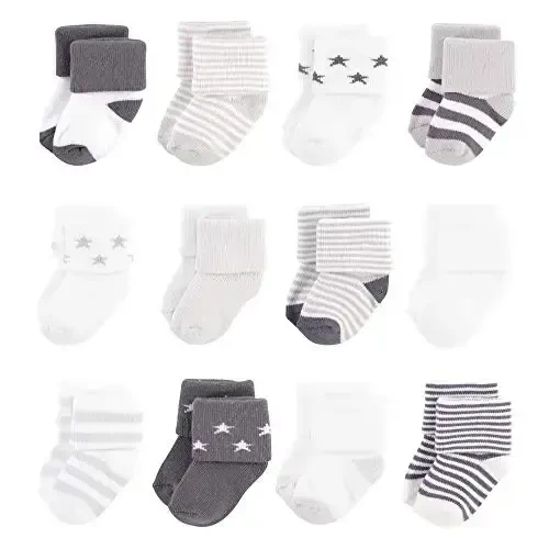Touched by Nature Unisex Baby Organic Cotton Socks - 1