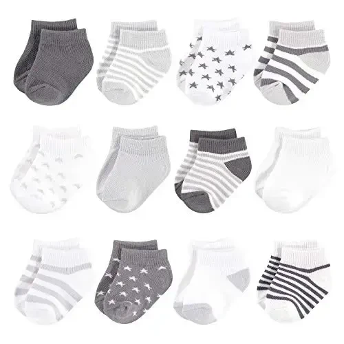 Touched by Nature Unisex Baby Organic Cotton Socks - 1