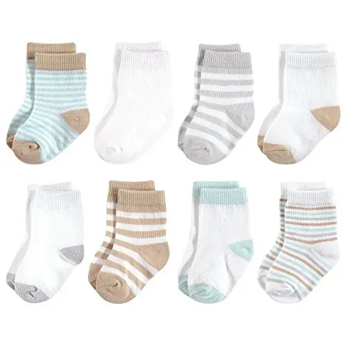 Touched by Nature Unisex Baby Organic Cotton Socks - 1