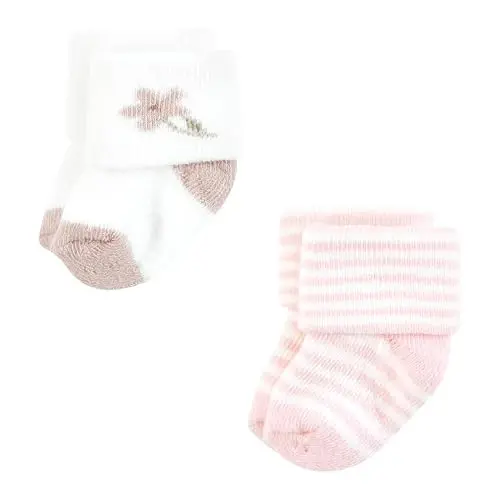 Touched by Nature Unisex Baby Organic Cotton Socks - 6