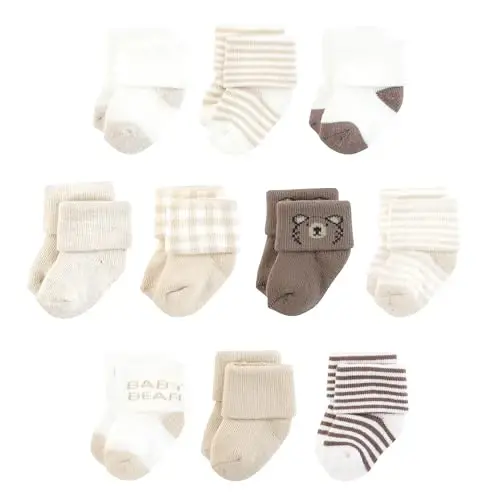 Touched by Nature Unisex Baby Organic Cotton Socks - 1