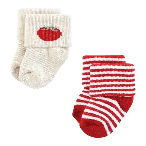 Touched by Nature Unisex Baby Organic Cotton Socks - 1