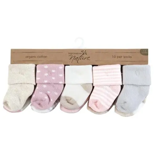 Touched by Nature Unisex Baby Organic Cotton Socks - TOUCHED BY NATURE (1)
