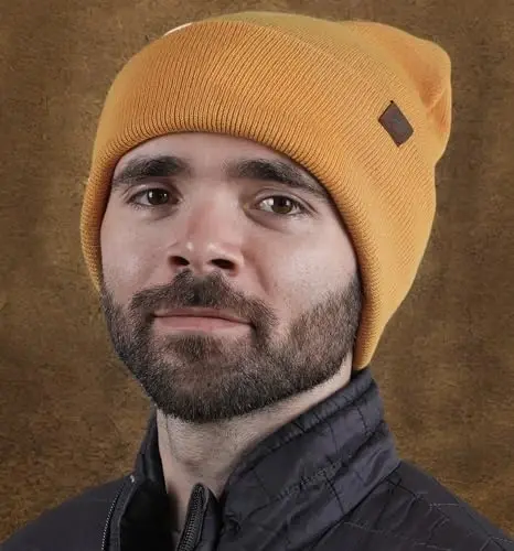Tough Headwear Cuff Beanie Hat - All-Season Winter Cap - Stretch Fit Women & Mens Beanie - Durable Knit Unisex Winter Caps - 6