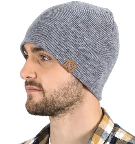 Tough Headwear Daily Knit Beanie - Beanies Hats for Men - Winter Hats for Men & Women - Warm Knitted Hats for Cold Weather - TOUGH HEADWEAR