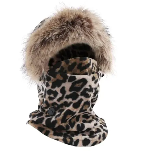 Tough Headwear Fleece Balaclava Ski Mask - Shamold o'tkazmaydigan yuz qoplamasi - Sovuq ob-havo uchun chang'i niqobi - Qishki aksessuarlar - TOUGH
