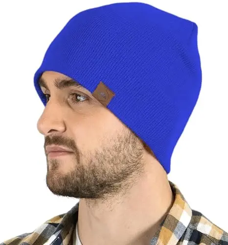 Tough Headwear Daily Knit Beanie Hat - Thermal Warmth Winter Hat - Breathable, Stretch Fit Beanie for Women & Men - TOUGH HEADWEAR