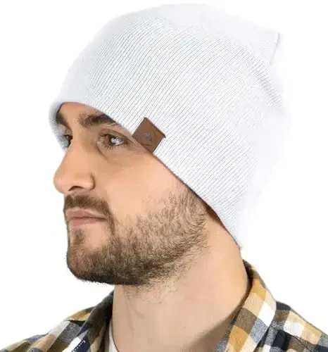 Tough Headwear Kundalik Trikotaj Beanie Shlyapa - Termal Issiqlik Qishki Shlyapa - Nafas Oluvchi, Ayollar va Erkaklar uchun Stretch Fit Beanie 