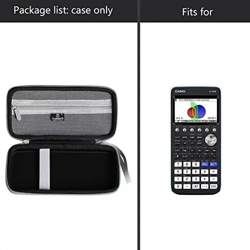 Tourmate Hard Travel Kılıfı CASIO PRIZM FX-CG50 / CASIO FX-9750GIII Rangli Grafik Hisoblagichi uchun, faqat quti - 5