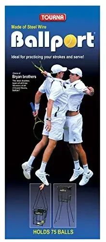 Tourna Ballport Premium simli tennis toʻplarini yigʻish, mashq qilish va tashish uchun - 6