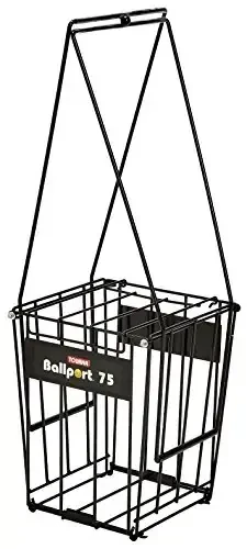 Tourna Ballport Premium Wire Tennis Hopper for Ball Pickup, Practice, and Transport - 4