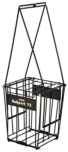 Tourna Ballport Premium Wire Tennis Hopper for Ball Pickup, Practice, and Transport - 4