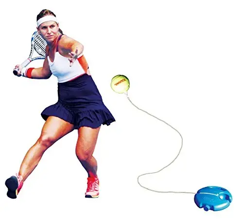 Tourna Fill & Drill Tennis Trainer, The Original Patented Water-Filled Base Tennis Trainer - 4