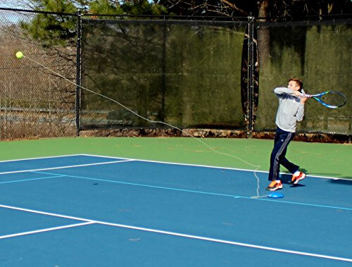 Tourna To'ldirish va Mashq Qilish Tennis Treneri, Asl Patentlangan Su bilan To'ldirilgan Taglikli Tennis Treneri - 5