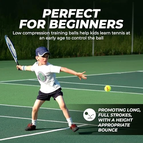 TOURNA Green Dot Low Compression Tennis Balls - Tourna (1)