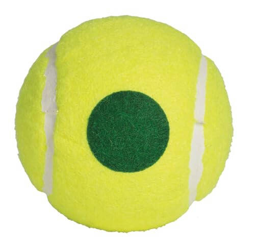 TOURNA Green Dot Low Compression Tennis Balls - 5