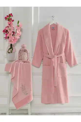 Towel Gift Set with Bathrobe - 3