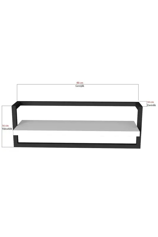 Towel Rack Bathroom Shelf Soap Dish Scarf Hanger Towel Hanger Bathroom Kitchen Organizer Multi-Purpose Shelf-White - 6