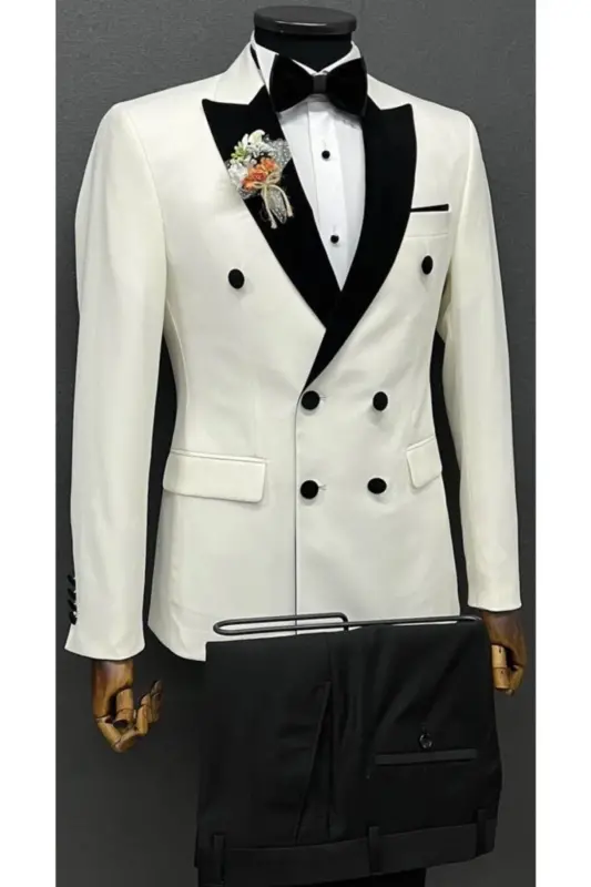 To'y liboslari Slim Fit kruvaze - 4