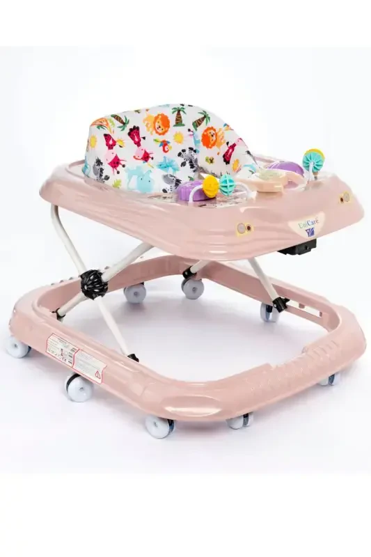Toy Musical and Lighted 3-Level Spider Baby Walker-PINK - LAYLINE ÇOÇUK GEREÇLERI