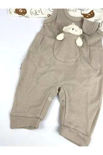 Toy Romper-Cream - 3
