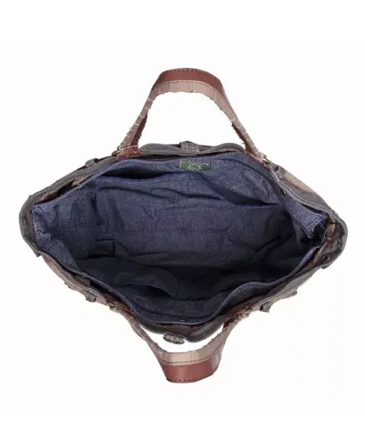 Lake Toya Canvas Tote Bag - Gray - 4