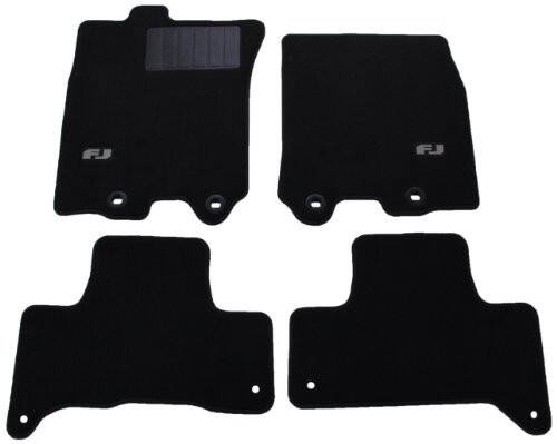 TOYOTA Genuine Accessories PT206-35122-16 Carpet Floor Mat for Select FJ Cruiser Models, Black - 1