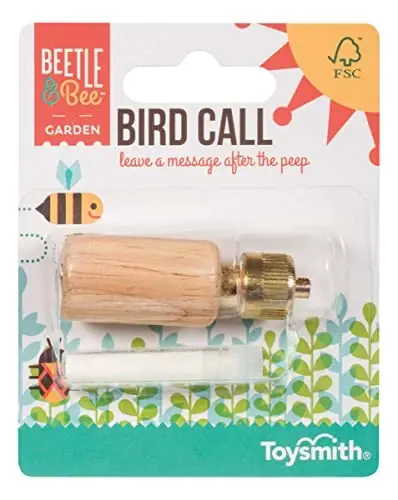 Toysmith Beetle & Bee Bird Call - FSC Certified, Outdoor Play - 1