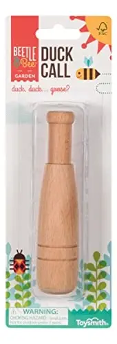 Beetle & Bee Duck Call, FSC Certified Wood-Outdoor Play, Outdoor Adventure Toy, for Boys and Girls 3+ - BEETLE