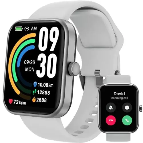 TOZO 2026 New Upgraded Smart Watch for Men Women for iPhone&Android, 1.83