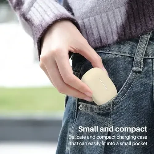 TOZO A1 Simsiz Quloqchinlar Bluetooth 5.3 Yengil vaznli quloq ichiga IPX5 suv o'tkazmaydigan naushniklar AI qo'ng'iroqlari uchun 2 mikrofon, Immersiv Premium Sound Bass гарнитура zaryadlash qutisi bilan, ilova orqali 32 ta oldindan o'rnatilgan EQ sozlamalari - 4