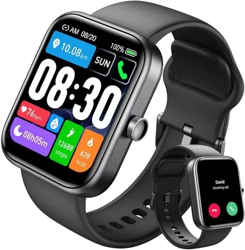 TOZO Smart Watch for Men Women for iPhone&Android, 1.83