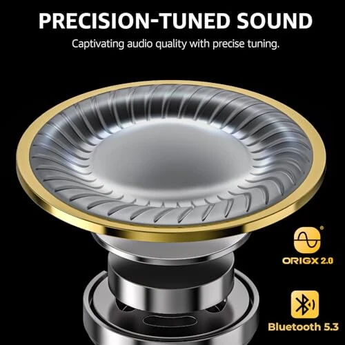 TOZO T10 (Ergonomic Edition) Wireless Earbuds Bluetooth 5.3 Headphones, App Customize EQ, Ergonomic Design, 55H Playtime, Wireless Charging Case, IPX8 Waterproof Sound in-Ear Headset, 2024 New Version - TOZO (1)