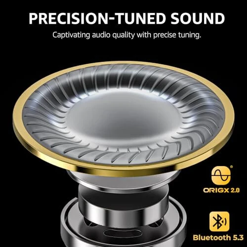 TOZO T10 (Ergonomik Nashr) Simsiz Quloqchinlar Bluetooth 5.3, Ilova Orqali Sozlashtiriladigan EQ, Ergonomik Dizayn, 55 soat Davom Etish Vaqti, Simsiz Zaryadlash Qutisi, IPX8 Su o'tkazmaydigan Quloq ichidagi Quloqchin, 2024-yilgi Yangi Nashr - TOZO (1)