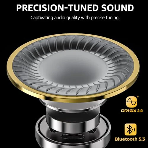 TOZO T10 (Ergonomik Nashr) Simsiz Quloqchinlar, Bluetooth 5.3, Ilova orqali Sozlashtirilgan EQ, Ergonomik Dizayn, 55 soat o'ynash vaqti, Simsiz Zaryadlash Korpusi, IPX8 Su o'tkazmaydigan Quloq ichiga Quloqchin, 2024 Yilgi Yangi Nashr - 2