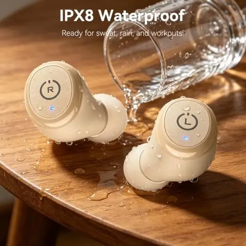 TOZO T10 (Ergonomik Nashr) Simsiz Quloqchinlar Bluetooth 5.3 Quloqchinlar, Ilova Orqali Moslashtirilgan EQ, Ergonomik Dizayn, 55 Soat O'ynash Vaqti, Simsiz Zaryadlash Qobig'i, IPX8 Su O'tkazmaydigan Ovoz Ichki Quloqcha, 2024 Yilgi Yangi Nashr - 4