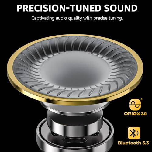 TOZO T10 Wireless Earbuds Bluetooth 5.3 Headphones, App Customize EQ, Ergonomic Design, 55H Playtime, Wireless Charging Case, IPX8 Waterproof Sound in-Ear Headset, 2025 New Version - 2