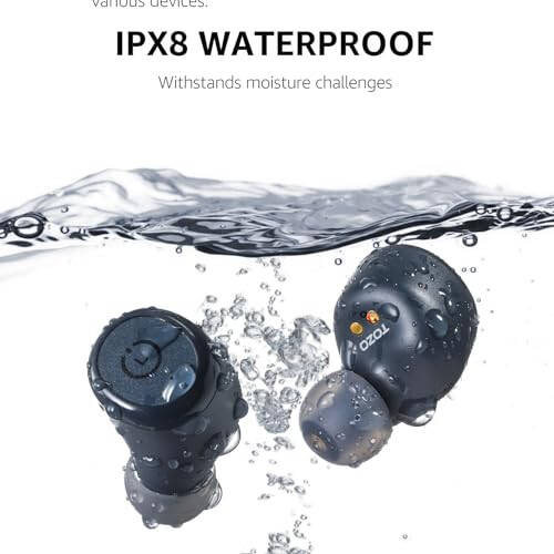 TOZO T10 Wireless Earbuds Bluetooth 5.3 Headphones, App Customize EQ, Ergonomic Design, 55H Playtime, Wireless Charging Case, IPX8 Waterproof Sound in-Ear Headset, 2025 New Version - 7