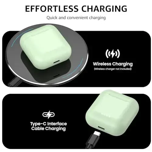 TOZO T6 Wireless Earbuds, Bluetooth 5.3 Ear Buds, Stereo Sound in Ear Headphones, 50 Hours Playtime, Wireless Charging Case, APP Customizable EQs, IPX8 Waterproof Earphones - 6