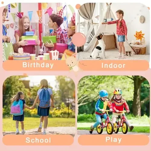 Tphon Non Slip Kids Toddler Paypoqli paypoqlar Grippers Baby bilan 12 juft Skidga qarshi paypoqlar O'g'il bolalar uchun qizlar 0-7 yoshdagi bolalar - 5