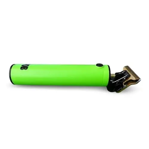 TPOB Ghost Beard Trimmer Erkaklar uchun Soch Kesuvchi, Professional Soch Trimmer Nol Bo'shliqli T-pichoqli Trimmer Simsiz Qayta Zaryadlanuvchi Chekka Kesuvchi Elektr Soqol Trimmer Ustara (Ghost Slime) - 3