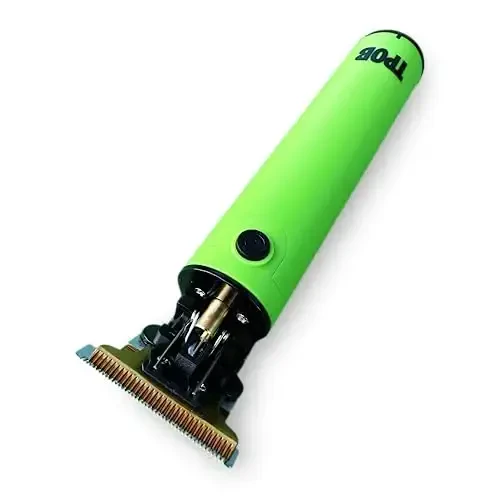 TPOB Ghost Beard Trimmer Erkaklar uchun Soch Kesuvchi, Professional Soch Trimmer Nol Bo'shliqli T-pichoqli Trimmer Simsiz Qayta Zaryadlanuvchi Chekka Kesuvchi Elektr Soqol Trimmer Ustara (Ghost Slime) - 7