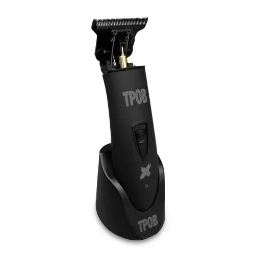 TPOB Ghost X Beard Trimmer Hair Clippers for Men, Professional Hair T-Blade Trimmer Cordless Rechargeable Edgers Clippers Electric Beard Shaver (Ghost X Blackout) - TPOB (1)