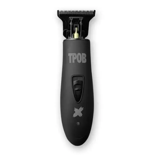 TPOB Ghost X Beard Trimmer Hair Clippers for Men, Professional Hair T-Blade Trimmer Cordless Rechargeable Edgers Clippers Electric Beard Shaver (Ghost X Blackout) - 4