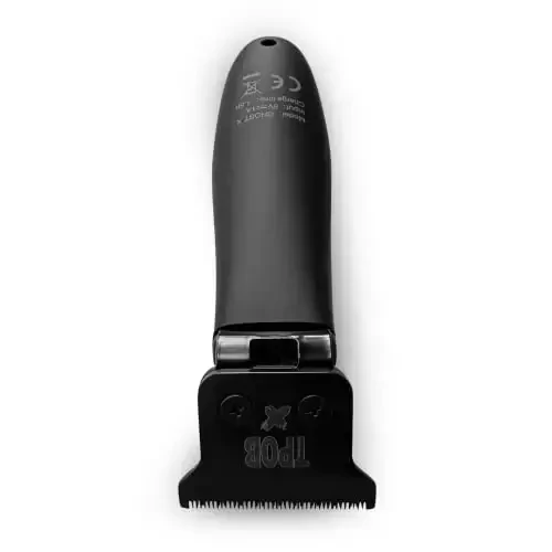 TPOB Ghost X Beard Trimmer Hair Clippers for Men, Professional Hair T-Blade Trimmer Cordless Rechargeable Edgers Clippers Electric Beard Shaver (Ghost X Blackout) - 6