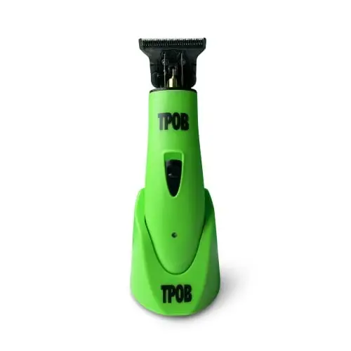 TPOB Ghost X Beard Trimmer Hair Clippers for Men, Professional Hair T-Blade Trimmer Cordless Rechargeable Edgers Clippers Electric Beard Shaver (Ghost X Slime) - 1