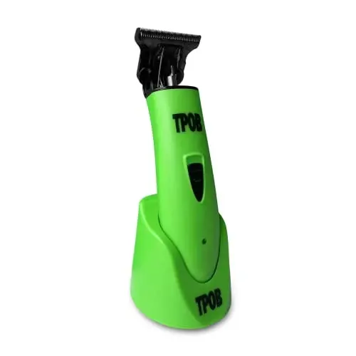TPOB Ghost X Beard Trimmer Hair Clippers for Men, Professional Hair T-Blade Trimmer Cordless Rechargeable Edgers Clippers Electric Beard Shaver (Ghost X Slime) - 6