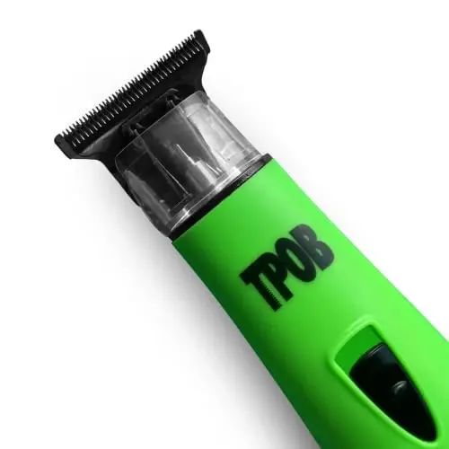 TPOB Ghost X Soqol Trimmer Erkaklar uchun Soch kesgich, Professional Soch T-Blade Trimmer Simsiz Qayta zaryadlanuvchi Edgers Clippers Elektr Soqol Traşi (Ghost X Slime) - 7